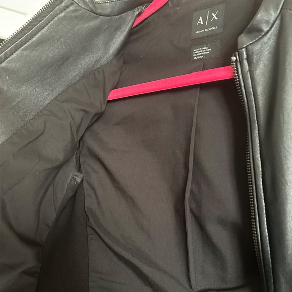 Armani Exchange | Faux Leather Jacket - Picture 6 of 7